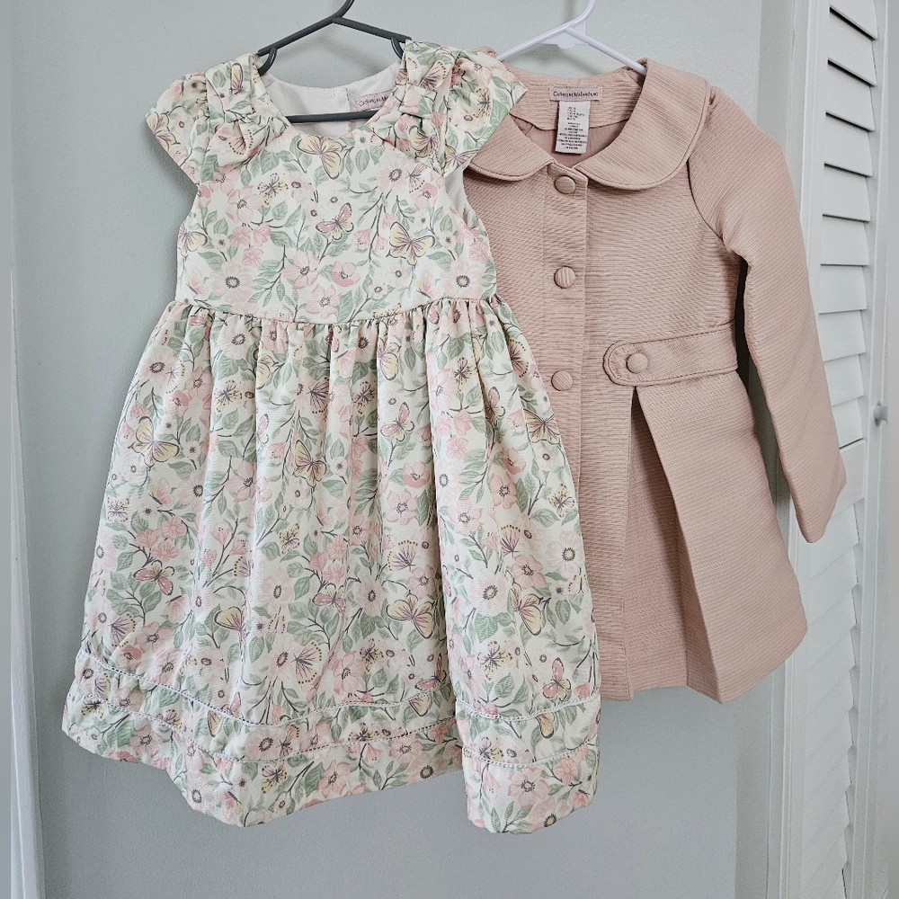 Catherine Malandrino | Elegant Kids Dress And Jacket Set